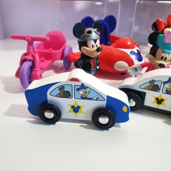 Mickey Mouse Clubhouse Figures Vehicles Train Depot Tractor Lot Tested - Picture 14 of 16